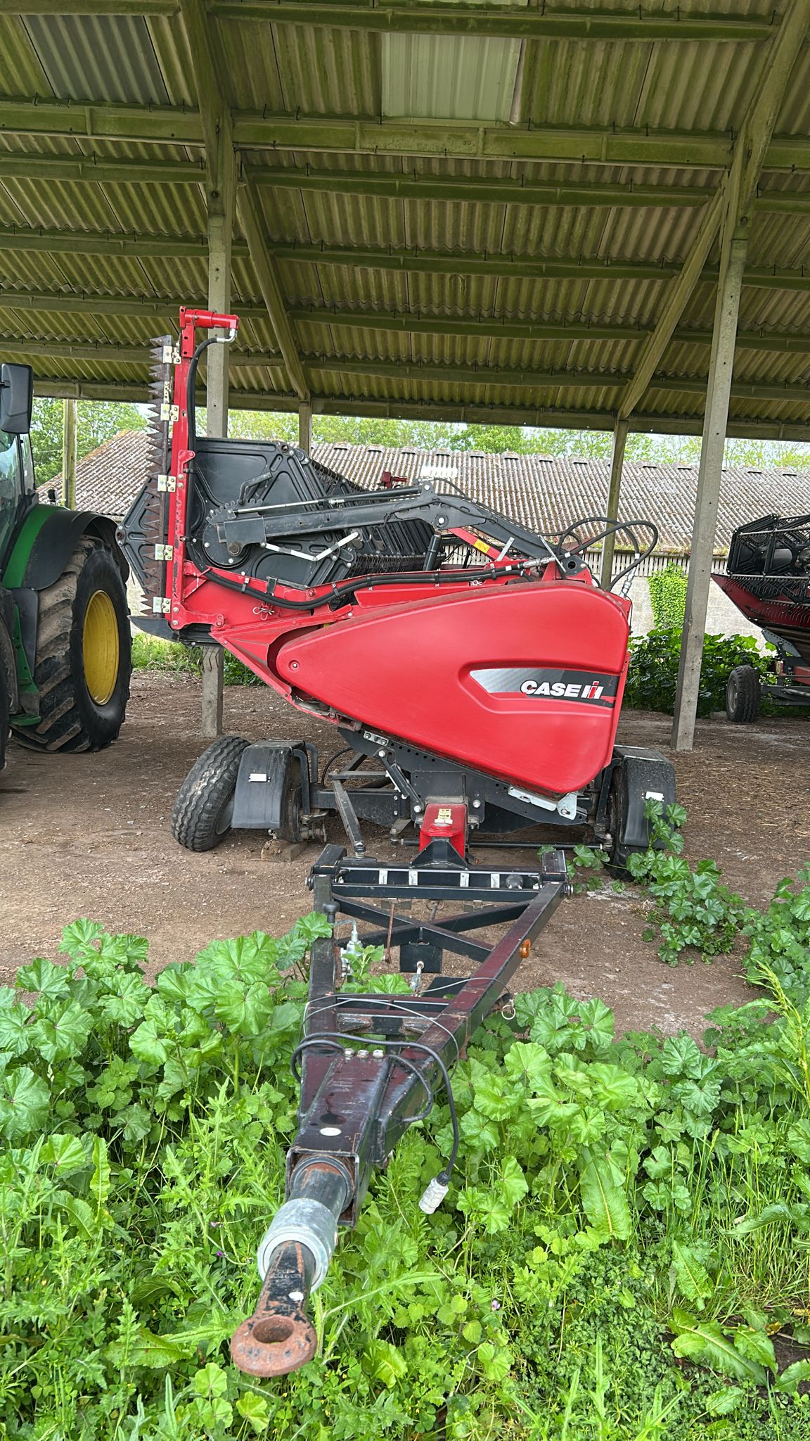 Case 10.5m header/trolley/side knives image 4